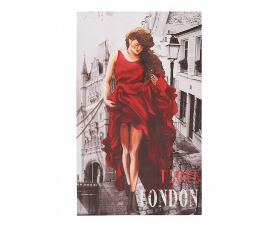 ΠΙΝΑΚΑΣ ΚΑΜΒΑΣ LONDON WOMAN HM7155.05 120X70X2.5 εκ. - ΠΙΝΑΚΕΣ στο Milonadakis.gr