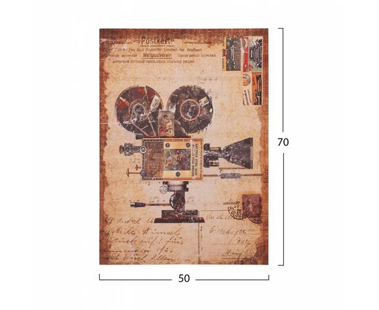 ΠΙΝΑΚΑΣ ΚΑΜΒΑΣ OLD CAMERA HM7153.06 50X70X2.5 εκ. - ΠΙΝΑΚΕΣ στο Milonadakis.gr