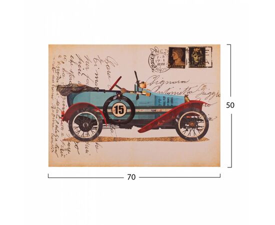 ΠΙΝΑΚΑΣ ΚΑΜΒΑΣ OLD CAR HM7153.10 70X50X2.5 εκ. - ΠΙΝΑΚΕΣ στο Milonadakis.gr