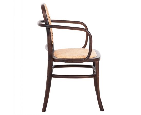 ΠΟΛΥΘΡΟΝΑ VAIANA HM8748 ΞΥΛΟ ΟΞΙΑΣ ΣΕ ΚΑΦΕ-ΠΛΕΞΗ RATTAN ΣΕ ΦΥΣΙΚΟ 55x55x90Yεκ - ΚΑΡΕΚΛΕΣ - ΠΟΛΥΘΡΟΝΕΣ ΕΣ. στο Milonadakis.gr