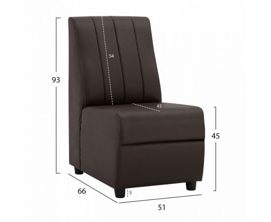 ΠΟΛΥΘΡΟΝΑ LANDON HM3162.03 ΑΠΟ ΤΕΧΝΟΔΕΡΜΑ ΣΕ ΚΑΦΕ ΑΠΟΧΡΩΣΗ 51x66x93Υ εκ. - ΚΑΡΕΚΛΕΣ - ΠΟΛΥΘΡΟΝΕΣ ΕΣ. στο Milonadakis.gr