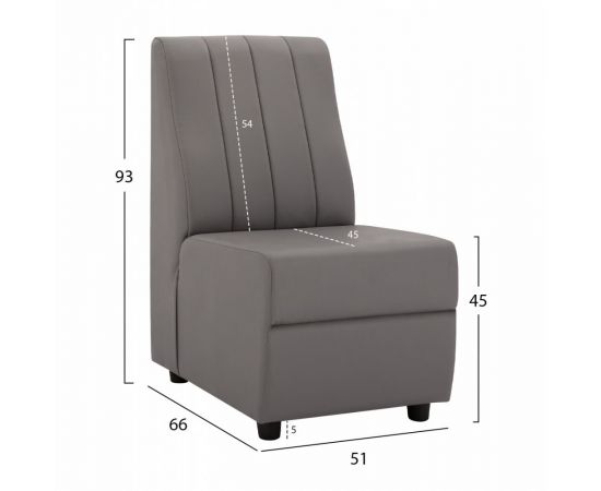 ΠΟΛΥΘΡΟΝΑ LANDON HM3162.10 ΑΠΟ ΤΕΧΝΟΔΕΡΜΑ ΣΕ ΓΚΡΙ ΑΠΟΧΡΩΣΗ 51x66x93Υ εκ. - ΚΑΡΕΚΛΕΣ - ΠΟΛΥΘΡΟΝΕΣ ΕΣ. στο Milonadakis.gr