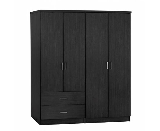 ΣΕΤ 2 ΤΜΧ ΝΤΟΥΛΑΠΑ 4ΦΥΛΛΗ ZEBRANO 160X42X181 HM11351.01 - ΝΤΟΥΛΑΠΕΣ στο Milonadakis.gr