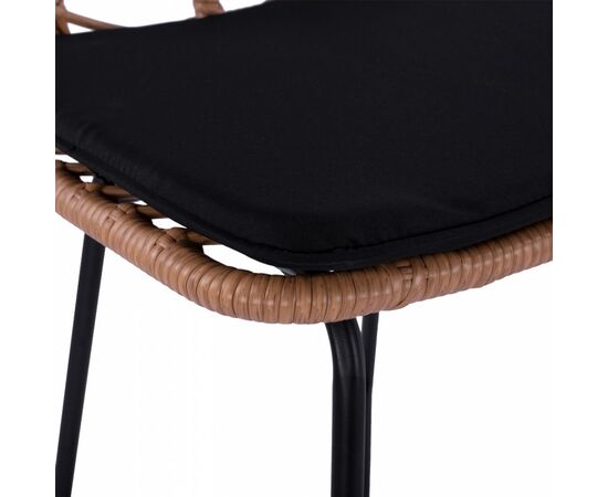 ΣΚΑΜΠΟ ΜΕΤΑΛΛΙΚΟ GAVIN HM5706 ΜΕ WICKER ΜΠΕΖ 47Χ59Χ111Υ εκ. - ΣΚΑΜΠΩ στο Milonadakis.gr