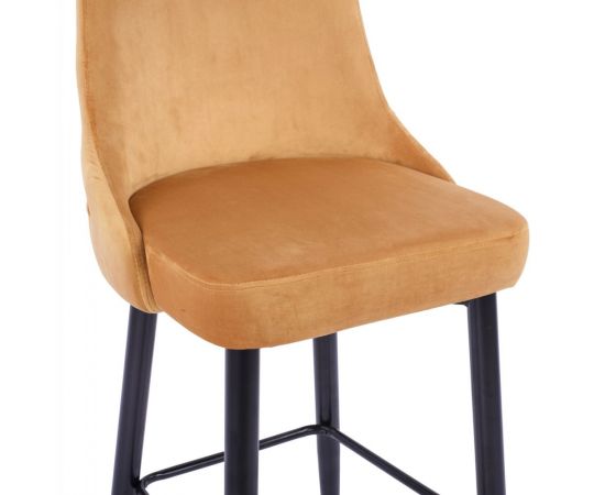 ΣΚΑΜΠΟ ΜΠΑΡ SERENITY HM8519.09 ΒΕΛΟΥΔΟ ΧΡΥΣΟ ΜΕ ΜΕΤΑΛΛΙΚΟ ΣΚΕΛΕΤΟ 51Χ58Χ110Υ εκ. - ΣΚΑΜΠΟ ΜΠΑΡ στο Milonadakis.gr
