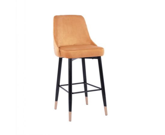 ΣΚΑΜΠΟ ΜΠΑΡ SERENITY HM8519.09 ΒΕΛΟΥΔΟ ΧΡΥΣΟ ΜΕ ΜΕΤΑΛΛΙΚΟ ΣΚΕΛΕΤΟ 51Χ58Χ110Υ εκ. - ΣΚΑΜΠΟ ΜΠΑΡ στο Milonadakis.gr