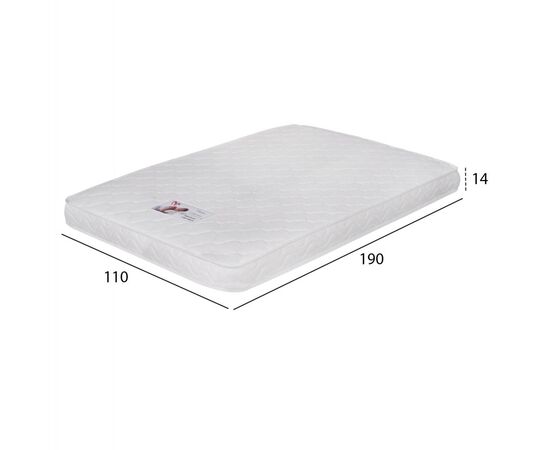 ΣΤΡΩΜΑ ΜΕ FOAM ΧΩΡΙΣ ΕΛΑΤΗΡΙΑ JORDY 110X190x15Y-- HM374.02  (ROLL PACKING) ΛΕΥΚΟ - FOAM στο Milonadakis.gr