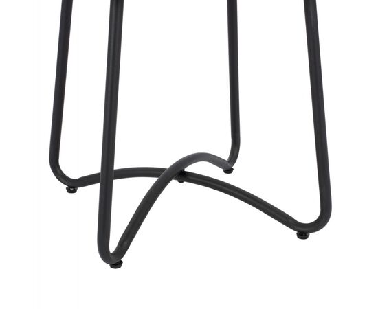 ΤΡΑΠΕΖΙ ΜΕΤΑΛΛΙΚΟ GERRY HM5717 ΜΕ WICKER ΜΠΕΖ 50x50x48,5 εκ. - ΤΡΑΠΕΖΙΑ ΕΞ. ΧΩΡΟΥ στο Milonadakis.gr