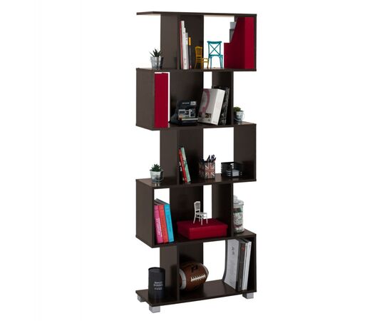 ΒΙΒΛΙΟΘΗΚΗ ΜΕΛΑΜΙΝΗΣ EZIR HM2385.01 ΒΕΓΓΕ 70x25x177Υ εκ. - ΒΙΒΛΙΟΘΗΚΕΣ στο Milonadakis.gr