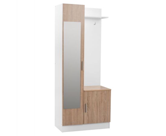 ΕΠΙΠΛΟ ΕΙΣΟΔΟΥ ΜΕ ΚΑΘΡΕΠΤΗ JANICE HM2264 SONAMA ΛΕΥΚΟ 70x37x181 εκ. - ΕΠΙΠΛΑ ΕΙΣΟΔΟΥ στο Milonadakis.gr