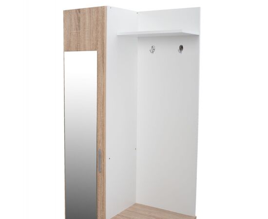 ΕΠΙΠΛΟ ΕΙΣΟΔΟΥ ΜΕ ΚΑΘΡΕΠΤΗ JANICE HM2264 SONAMA ΛΕΥΚΟ 70x37x181 εκ. - ΕΠΙΠΛΑ ΕΙΣΟΔΟΥ στο Milonadakis.gr
