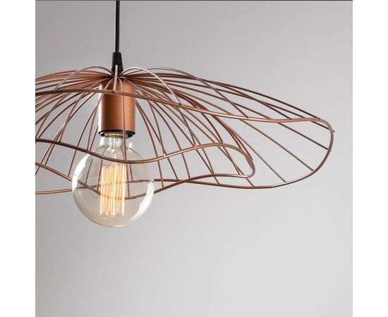 ΦΩΤΙΣΤΙΚΟ ΟΡΟΦΗΣ ΜΕΤΑΛΛΙΚΟ ΚΡΕΜΑΣΤΟ COPPER (ΧΑΛΚΙΝΟ) HM7229.02 Φ50x111 εκ. - ΦΩΤΙΣΤΙΚΑ ΟΡΟΦΗΣ στο Milonadakis.gr