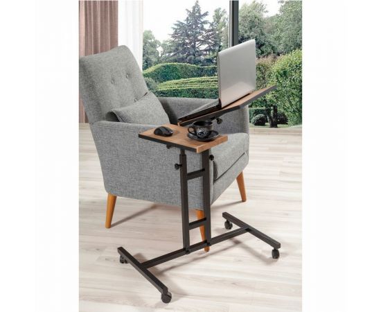 ΓΡΑΦΕΙΟ ΡΥΘΜΙΖΟΜΕΝΟ ΓΙΑ LAPTOP HM8977.01 67x45,4x62-87 εκ. - ΓΡΑΦΕΙΑ στο Milonadakis.gr