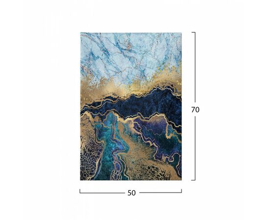 ΠΙΝΑΚΑΣ ΚΑΜΒΑΣ MARBLE EFFECT HM7196.02 50X3X70 εκ. - ΠΙΝΑΚΕΣ στο Milonadakis.gr