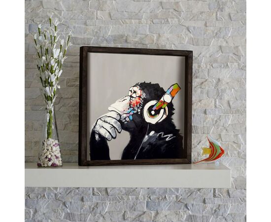ΠΙΝΑΚΑΣ MDF FUNKY MONKEY HM7330 33x33 εκ. - ΠΙΝΑΚΕΣ στο Milonadakis.gr
