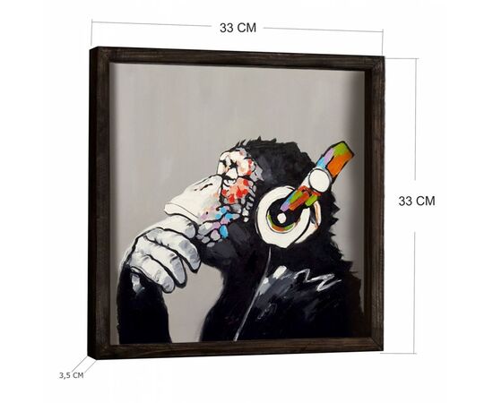 ΠΙΝΑΚΑΣ MDF FUNKY MONKEY HM7330 33x33 εκ. - ΠΙΝΑΚΕΣ στο Milonadakis.gr