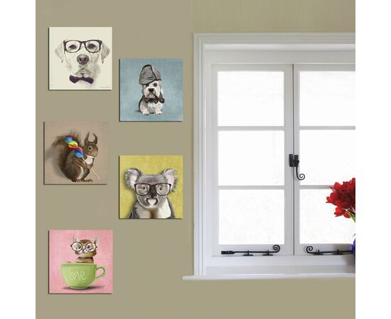 ΠΙΝΑΚΑΣ ΠΕΝΤΑΠΤΥΧΟ MDF CLEVER PETS HM7205.01 75X0,3X15 εκ. - ΠΙΝΑΚΕΣ στο Milonadakis.gr