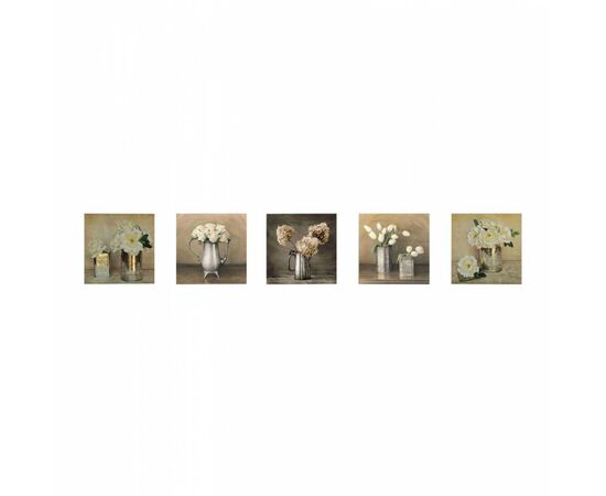 ΠΙΝΑΚΑΣ ΠΕΝΤΑΠΤΥΧΟ MDF ROMANTIC FLOWERS HM7205.02 75X0,3X15 εκ. - ΠΙΝΑΚΕΣ στο Milonadakis.gr