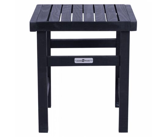 ΣΚΑΜΠΩ-ΤΡΑΠΕΖΑΚΙ ΜΑΥΡΟ KOLI 40Χ40X45Υ εκ. HM289.04 - ΣΚΑΜΠΩ στο Milonadakis.gr