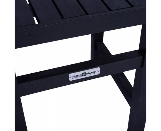 ΣΚΑΜΠΩ-ΤΡΑΠΕΖΑΚΙ ΜΑΥΡΟ KOLI 40Χ40X45Υ εκ. HM289.04 - ΣΚΑΜΠΩ στο Milonadakis.gr