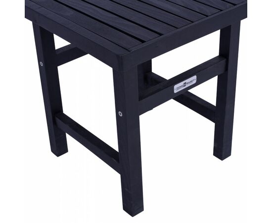 ΣΚΑΜΠΩ-ΤΡΑΠΕΖΑΚΙ ΜΑΥΡΟ KOLI 40Χ40X45Υ εκ. HM289.04 - ΣΚΑΜΠΩ στο Milonadakis.gr
