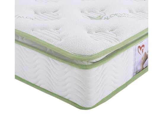 ΣΤΡΩΜΑ CONTINUOUS SPRING ΑΝΩΣΤΡΩΜΑ ALOE VERA 110X190 HM372.12 ΜΟΝΗΣ ΟΨΗΣ - CONTINUOUS SPRING στο Milonadakis.gr