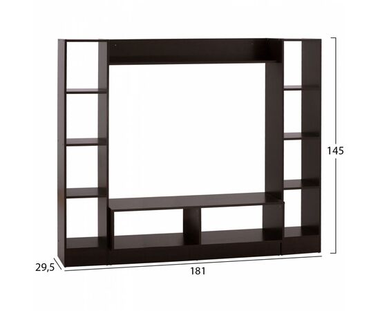 ΣΥΝΘΕΣΗ ΤΗΛΕΟΡΑΣΗΣ JAZMIN HM2255.01 WENGE 181x29,5x145 εκ. - ΣΥΝΘΕΣΕΙΣ ΣΑΛΟΝΙΟΥ στο Milonadakis.gr