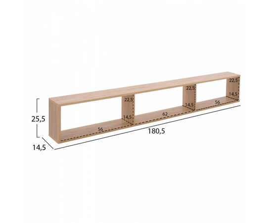 ΣΥΝΘΕΣΗ ΤΗΛΕΟΡΑΣΗΣ CHARLIZE SONAMA HM2253.02 180,5x32x155,5 εκ. - ΣΥΝΘΕΣΕΙΣ ΣΑΛΟΝΙΟΥ στο Milonadakis.gr