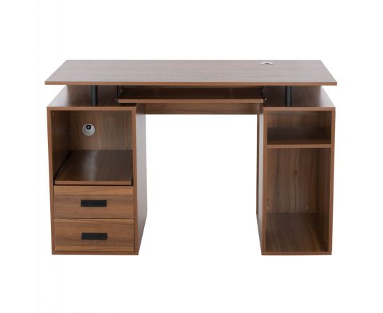 ΓΡΑΦΕΙΟ ΜΕΛΑΜΙΝΗΣ STATUS HM2026.03 WALNUT 120Χ55Χ76 εκ. - ΓΡΑΦΕΙΑ στο Milonadakis.gr