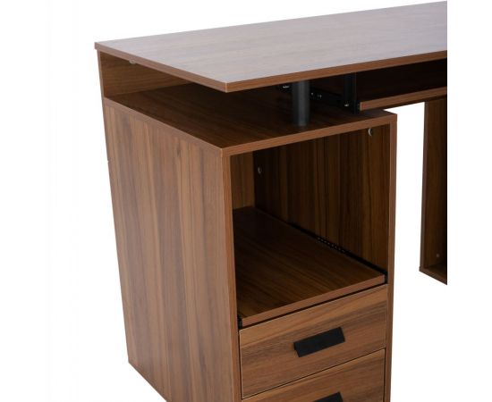 ΓΡΑΦΕΙΟ ΜΕΛΑΜΙΝΗΣ STATUS HM2026.03 WALNUT 120Χ55Χ76 εκ. - ΓΡΑΦΕΙΑ στο Milonadakis.gr