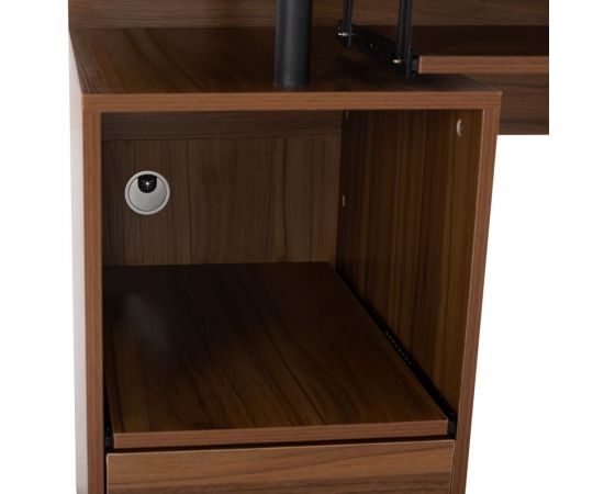 ΓΡΑΦΕΙΟ ΜΕΛΑΜΙΝΗΣ STATUS HM2026.03 WALNUT 120Χ55Χ76 εκ. - ΓΡΑΦΕΙΑ στο Milonadakis.gr