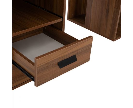 ΓΡΑΦΕΙΟ ΜΕΛΑΜΙΝΗΣ STATUS HM2026.03 WALNUT 120Χ55Χ76 εκ. - ΓΡΑΦΕΙΑ στο Milonadakis.gr