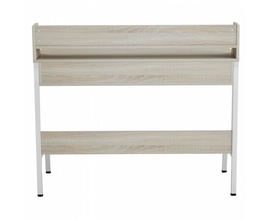 ΓΡΑΦΕΙΟ OLIVIER HM2129.01 ΜΕΛΑΜΙΝΗ ΣΕ SONAMA-ΛΕΥΚΟ-ΛΕΥΚΟΣ ΜΕΤΑΛΛΙΚΟΣ ΣΚΕΛΕΤΟΣ 104x48x89Υεκ - ΓΡΑΦΕΙΑ στο Milonadakis.gr