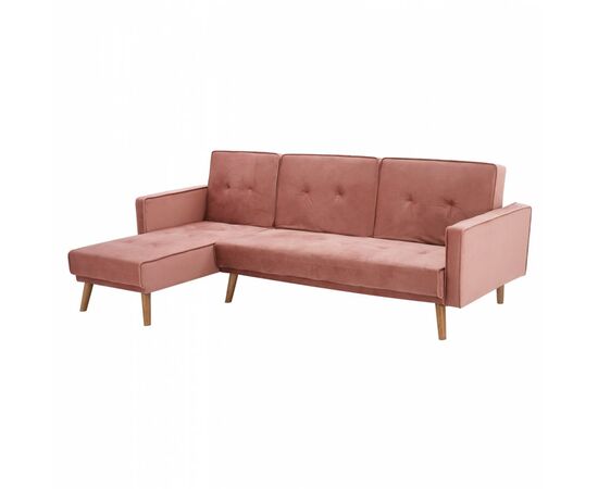 ΚΑΝΑΠΕΣ ΚΡΕΒΑΤΙ ΓΩΝΙΑ ΑΝΑΣΤΡΕΨΙΜΗ TALIA HM3153.02 ΒΕΛΟΥΔΟ ΣΑΠΙΟ ΜΗΛΟ 267x153x85 εκ - ΚΑΝΑΠΕΔΕΣ-ΣΑΛΟΝΙΑ στο Milonadakis.gr