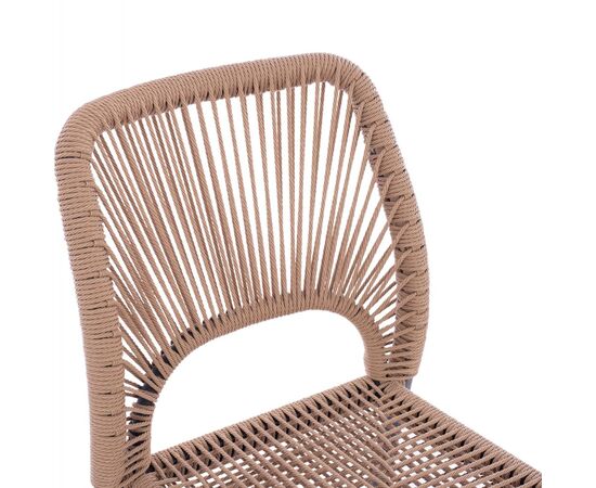 ΚΑΡΕΚΛΑ ΑΛΟΥΜΙΝΙΟΥ ΓΚΡΙ ΜΕ P.E.TWIST RATTAN ΜΠΕΖ HM5770.02 45x63x82Υ εκ. - ΚΑΡΕΚΛΕΣ - ΠΟΛΥΘΡΟΝΕΣ στο Milonadakis.gr