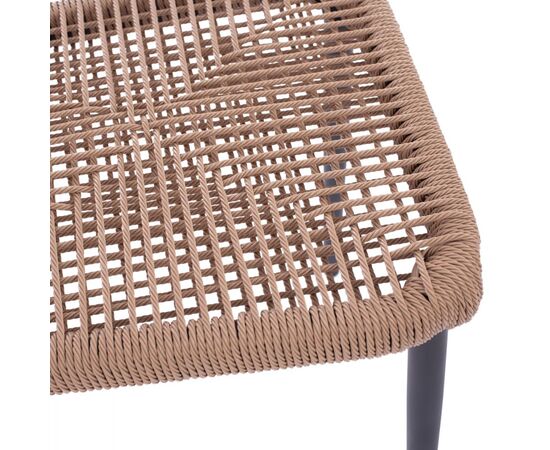 ΚΑΡΕΚΛΑ ΑΛΟΥΜΙΝΙΟΥ ΓΚΡΙ ΜΕ P.E.TWIST RATTAN ΜΠΕΖ HM5770.02 45x63x82Υ εκ. - ΚΑΡΕΚΛΕΣ - ΠΟΛΥΘΡΟΝΕΣ στο Milonadakis.gr