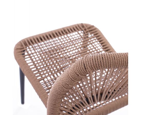 ΚΑΡΕΚΛΑ ΑΛΟΥΜΙΝΙΟΥ ΓΚΡΙ ΜΕ P.E.TWIST RATTAN ΜΠΕΖ HM5770.02 45x63x82Υ εκ. - ΚΑΡΕΚΛΕΣ - ΠΟΛΥΘΡΟΝΕΣ στο Milonadakis.gr
