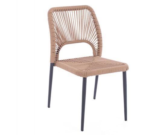 ΚΑΡΕΚΛΑ ΑΛΟΥΜΙΝΙΟΥ ΓΚΡΙ ΜΕ P.E.TWIST RATTAN ΜΠΕΖ HM5770.02 45x63x82Υ εκ. - ΚΑΡΕΚΛΕΣ - ΠΟΛΥΘΡΟΝΕΣ στο Milonadakis.gr