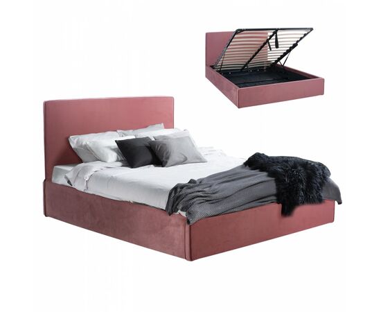 ΚΡΕΒΑΤΙ ALLIE HM584.12 160Χ200 ΜΕ ΑΠΟΘΗΚΕΥΤΙΚΟ ΧΩΡΟ ΣΑΠΙΟ ΜΗΛΟ - ΚΡΕΒΑΤΙΑ στο Milonadakis.gr