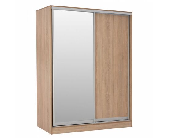 ΝΤΟΥΛΑΠΑ 2ΦΥΛΛΗ 180X60X210Υεκ. ΣΥΡΟΜΕΝΗ ΜΕ ΚΑΘΡΕΠΤΗ SONAMA OAK HM2437 - ΝΤΟΥΛΑΠΕΣ στο Milonadakis.gr