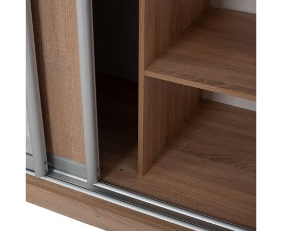 ΝΤΟΥΛΑΠΑ 3ΦΥΛΛΗ ΣΥΡΟΜΕΝΗ ΜΕ ΚΑΘΡΕΠΤΗ SONAMA OAK HM2435  200X60X210Υεκ - ΝΤΟΥΛΑΠΕΣ στο Milonadakis.gr