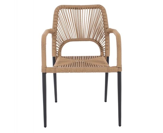 ΠΟΛΥΘΡΟΝΑ ΑΛΟΥΜΙΝΙΟΥ NOJO HM5771.02 ΓΚΡΙ ΜΕ P.E.TWIST RATTAN ΜΠΕΖ 55x63x82Y εκ. - ΚΑΡΕΚΛΕΣ - ΠΟΛΥΘΡΟΝΕΣ στο Milonadakis.gr