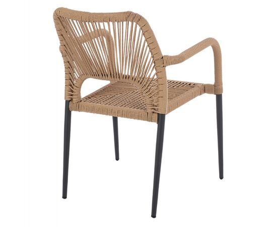 ΠΟΛΥΘΡΟΝΑ ΑΛΟΥΜΙΝΙΟΥ NOJO HM5771.02 ΓΚΡΙ ΜΕ P.E.TWIST RATTAN ΜΠΕΖ 55x63x82Y εκ. - ΚΑΡΕΚΛΕΣ - ΠΟΛΥΘΡΟΝΕΣ στο Milonadakis.gr