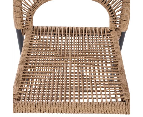 ΠΟΛΥΘΡΟΝΑ ΑΛΟΥΜΙΝΙΟΥ NOJO HM5771.02 ΓΚΡΙ ΜΕ P.E.TWIST RATTAN ΜΠΕΖ 55x63x82Y εκ. - ΚΑΡΕΚΛΕΣ - ΠΟΛΥΘΡΟΝΕΣ στο Milonadakis.gr