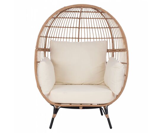 ΠΟΛΥΘΡΟΝΑ ΦΩΛΙΑ ALLEGRA HM5764 ΜΕ WICKER ΣΕ ΜΠΕΖ ΑΠΟΧΡΩΣΗ 110x85x148 εκ. - ΚΑΡΕΚΛΕΣ - ΠΟΛΥΘΡΟΝΕΣ στο Milonadakis.gr