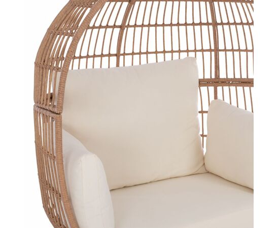 ΠΟΛΥΘΡΟΝΑ ΦΩΛΙΑ ALLEGRA HM5764 ΜΕ WICKER ΣΕ ΜΠΕΖ ΑΠΟΧΡΩΣΗ 110x85x148 εκ. - ΚΑΡΕΚΛΕΣ - ΠΟΛΥΘΡΟΝΕΣ στο Milonadakis.gr