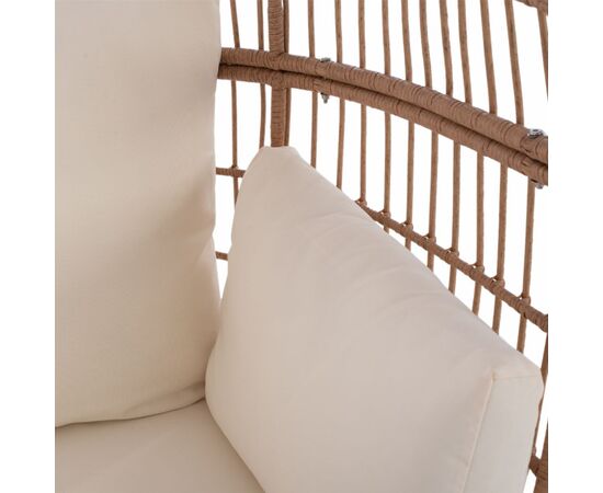 ΠΟΛΥΘΡΟΝΑ ΦΩΛΙΑ ALLEGRA HM5764 ΜΕ WICKER ΣΕ ΜΠΕΖ ΑΠΟΧΡΩΣΗ 110x85x148 εκ. - ΚΑΡΕΚΛΕΣ - ΠΟΛΥΘΡΟΝΕΣ στο Milonadakis.gr