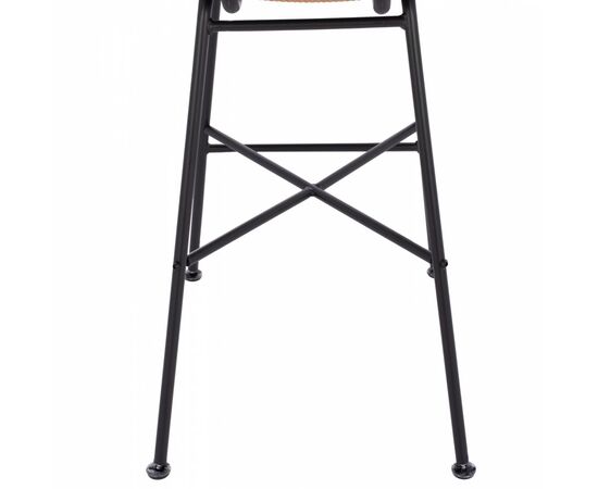 ΣΚΑΜΠΟ ΜΕΤΑΛΛΙΚΟ EDDIE ΜΕ ΜΑΞΙΛΑΡΙ HM5708 ΜΕ WICKER ΜΠΕΖ 45Χ46.5Χ115Υ εκ. - ΣΚΑΜΠΩ στο Milonadakis.gr
