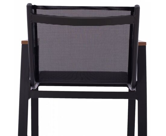 ΣΚΑΜΠΟ ΜΠΑΡ ΑΛΟΥΜΙΝΙΟΥ ΑΝΘΡΑΚΙ ΜΕ POLYWOOD 52 x 58 x 108 εκ. HM5790.02 - ΣΚΑΜΠΩ στο Milonadakis.gr