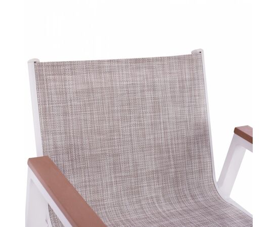 ΣΚΑΜΠΟ ΜΠΑΡ ΑΛΟΥΜΙΝΙΟΥ ΛΕΥΚΟ ΜΕ POLYWOOD 52 x 58 x 108 εκ. HM5790.01 - ΣΚΑΜΠΩ στο Milonadakis.gr